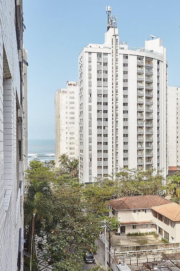 Flat Perola Do Atlantico - 3 Dormitorios Com Varanda Gourmet - Praia Das Pitangueiras Guarujá Exterior foto